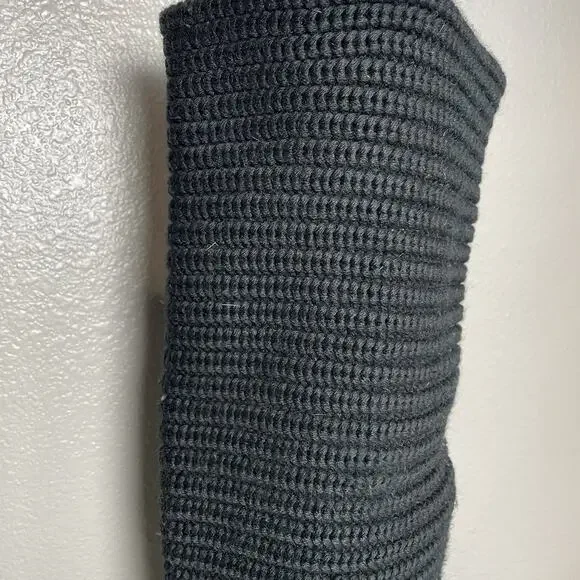 UGG Australia 5819 Classic Cardy Knit Black Fold Over Boots Shoes US Women's 8 - Picture 3 of 9